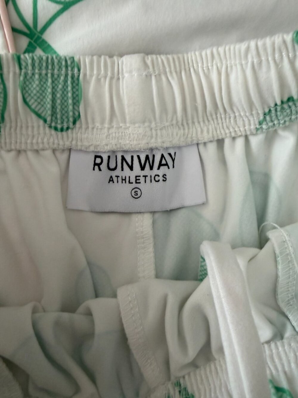 Runway Athletics Tennis PJ Short Set (Med Top / Small Bottom) - Picture 3 of 4